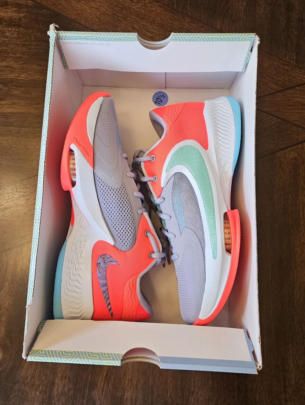 Nike Zoom Freak 4 Men's Basketball Shoes - Picture 2 of 12
